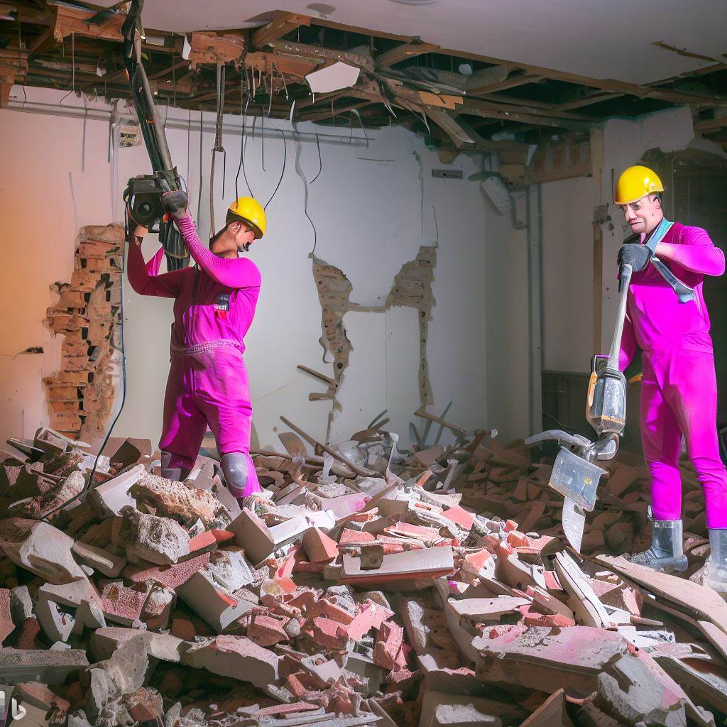  Derribos y demoliciones interiores en Riudoms: servicios de demolición de edificios