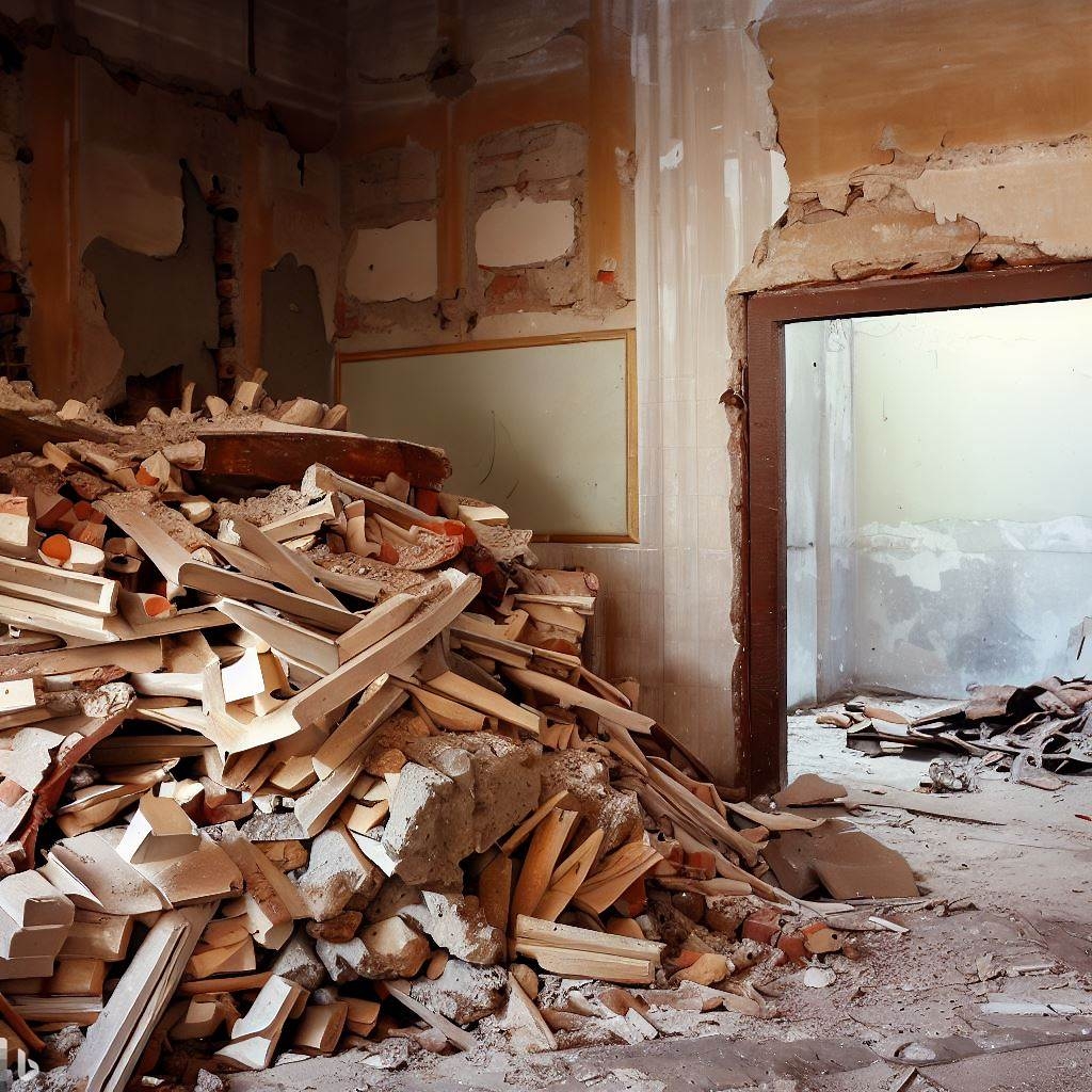 Derribos y demoliciones interiores en Cervera