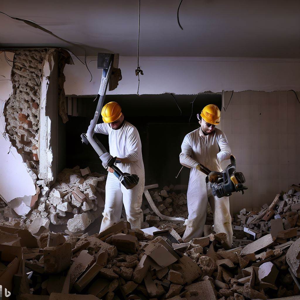 Derribos y demoliciones interiores en Navarcles