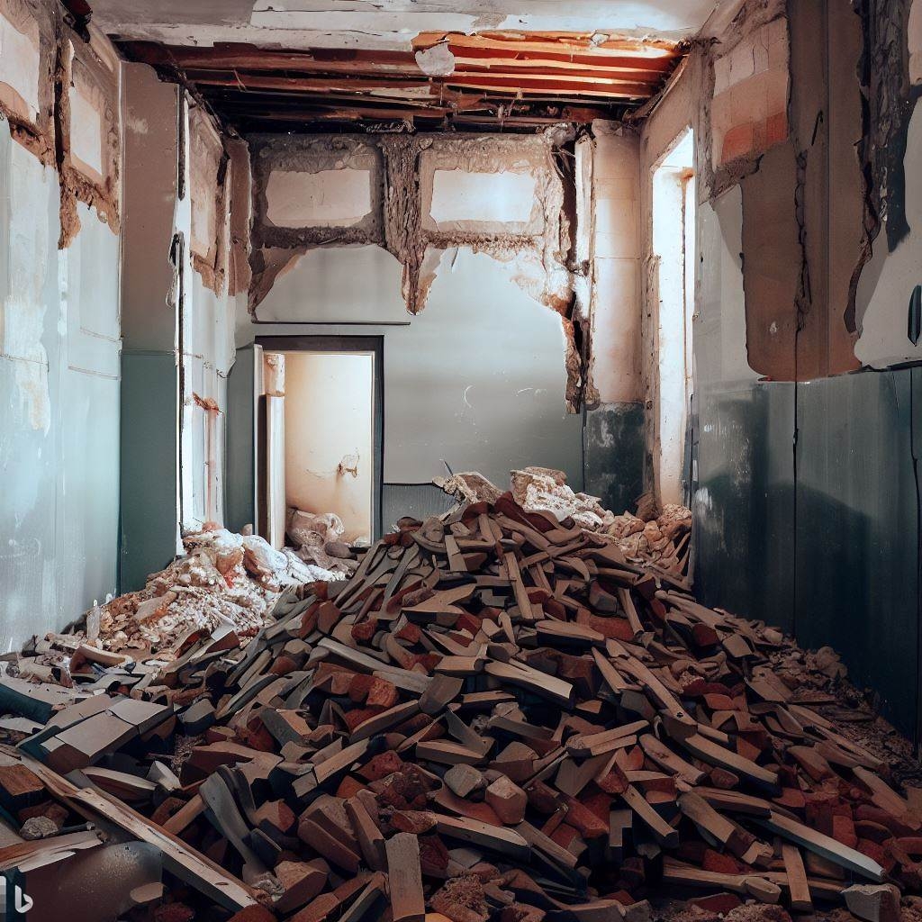 Derribos y demoliciones interiores en Dosrius