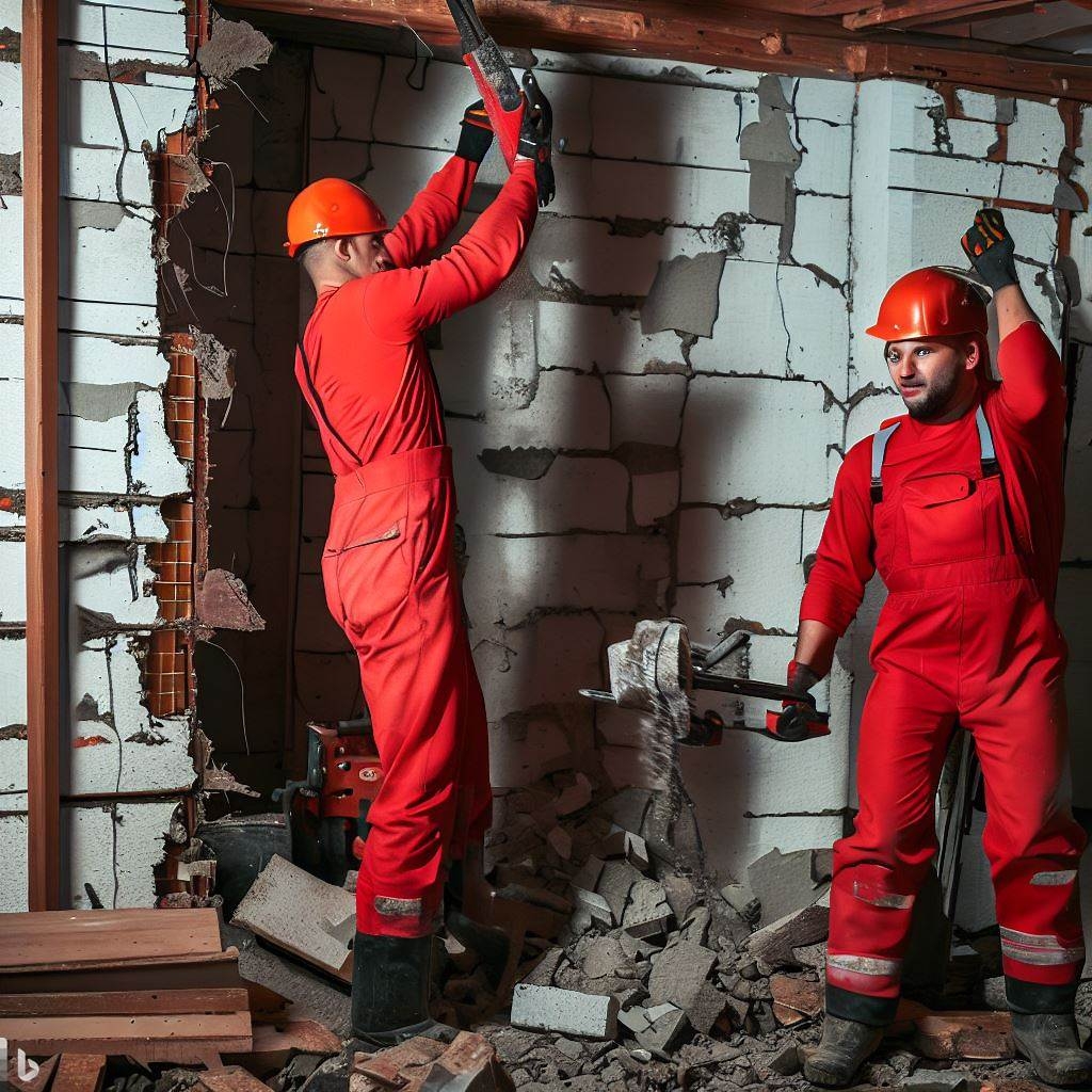 Derribos y demoliciones interiores en Cardona