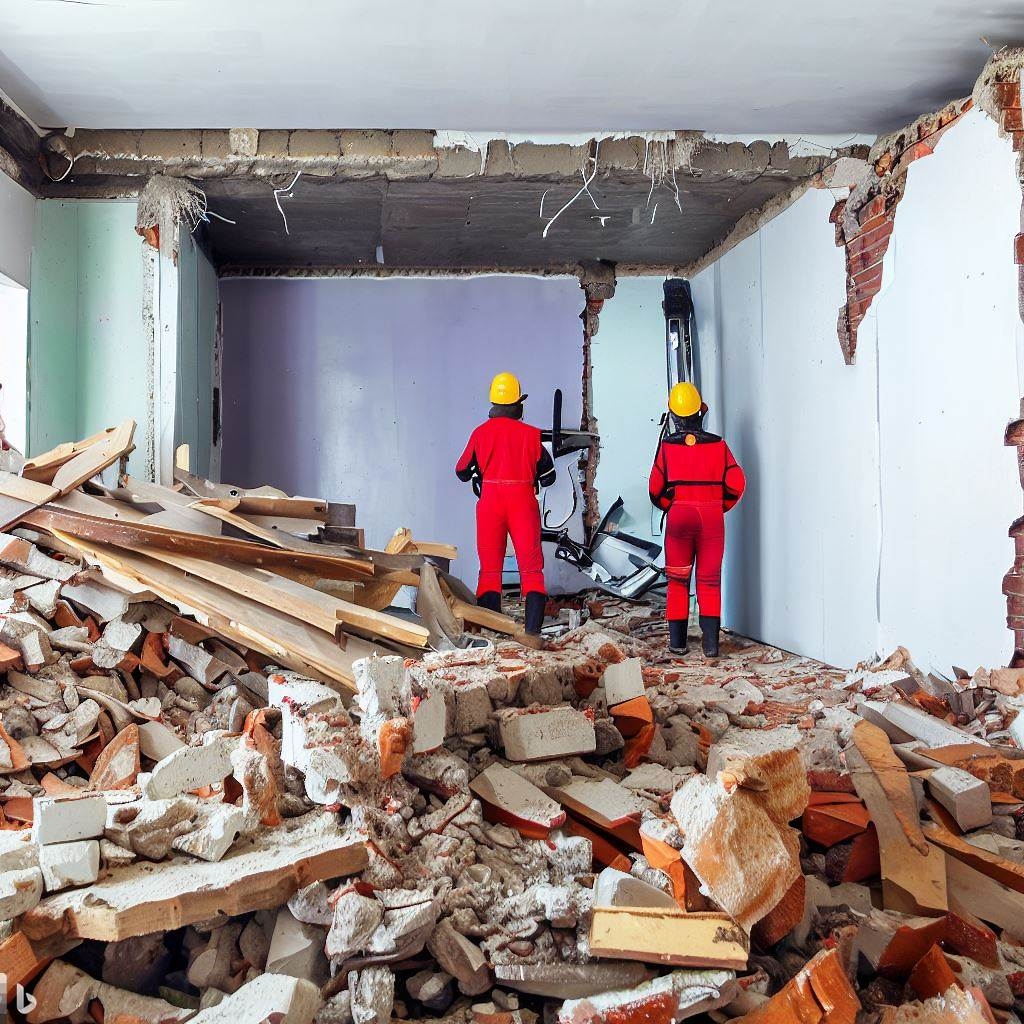 Derribos y demoliciones interiores en Pineda de Mar