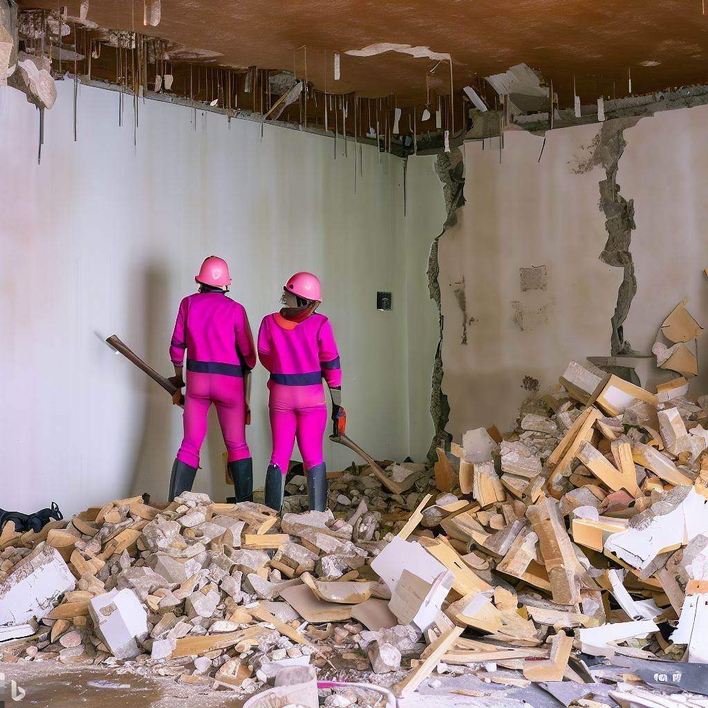 Derribos y demoliciones interiores en Cubelles