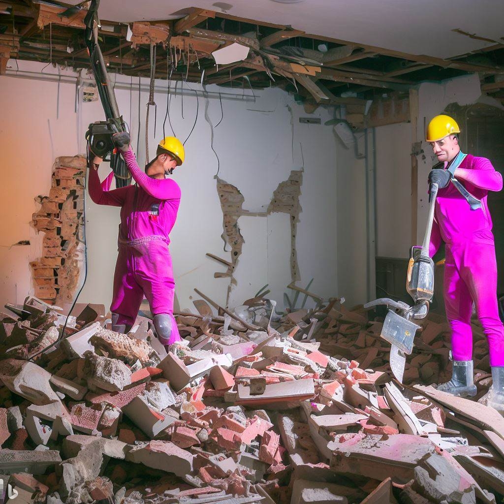 Derribos y demoliciones interiores en La Llagosta